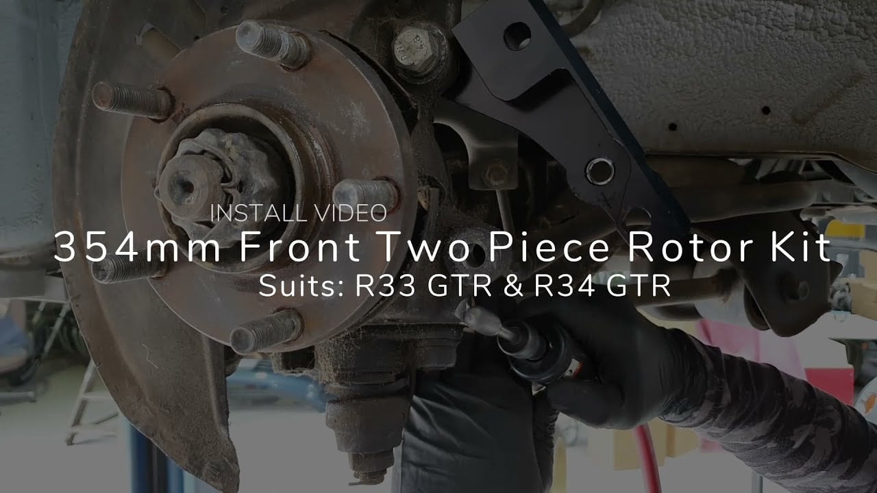 354mm Front Two Piece Rotor Kit for R33 GTR, R34 GTR