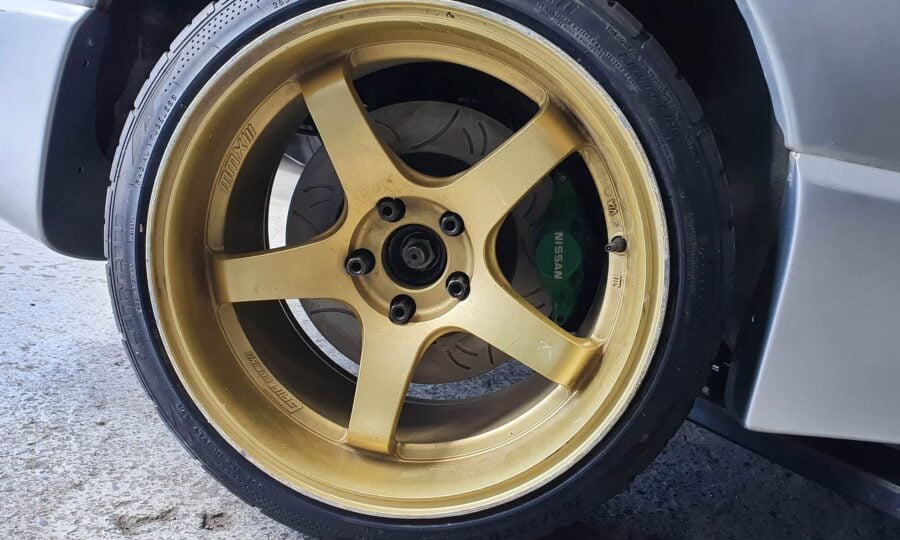 340mm rear brake upgrade kit suits: r32 gtr, r33 gtr, r34 gtr