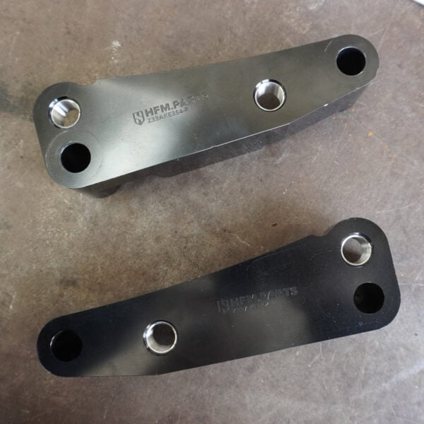 354mm front caliper adapter brackets (z33ake354)