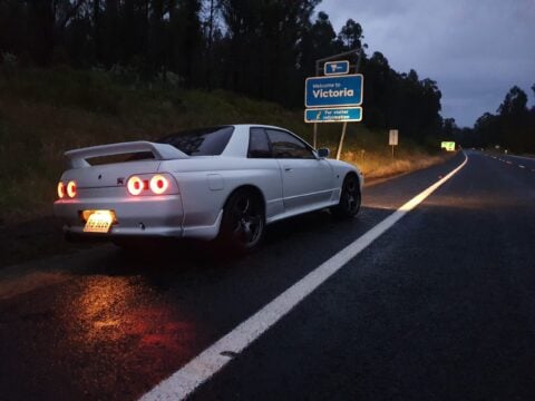 324mm front two piece brake upgrade kit suits: r32 gtr