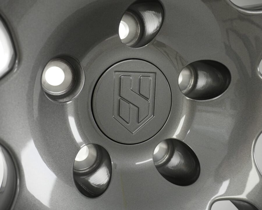 r33 gtr styled forged wheel gunmetal