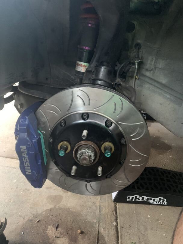 324mm front two piece brake upgrade kit suits: r32 gtr