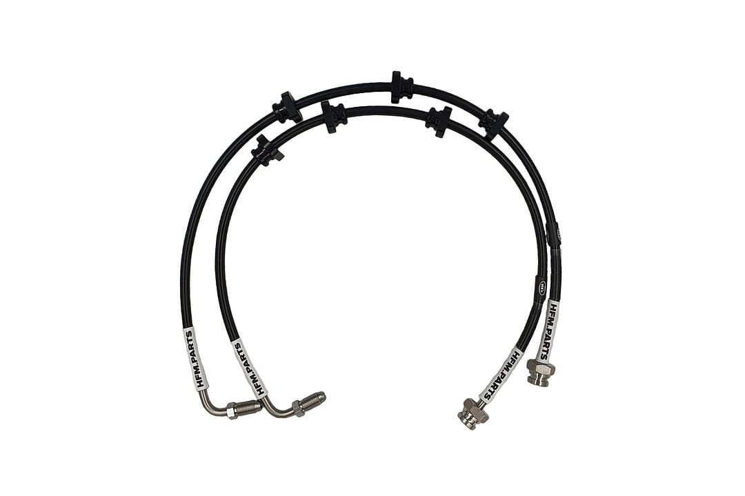 front hard line delete braided brake lines suits: r32 gts t