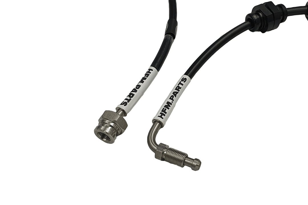 front hard line delete braided brake lines suits: r32 gts t
