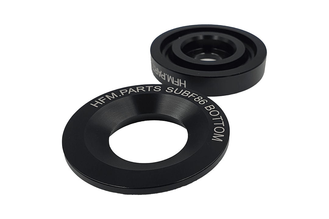 semi rigid aluminium differential spacers suits: subaru brz zc6, toyota 86 zn6