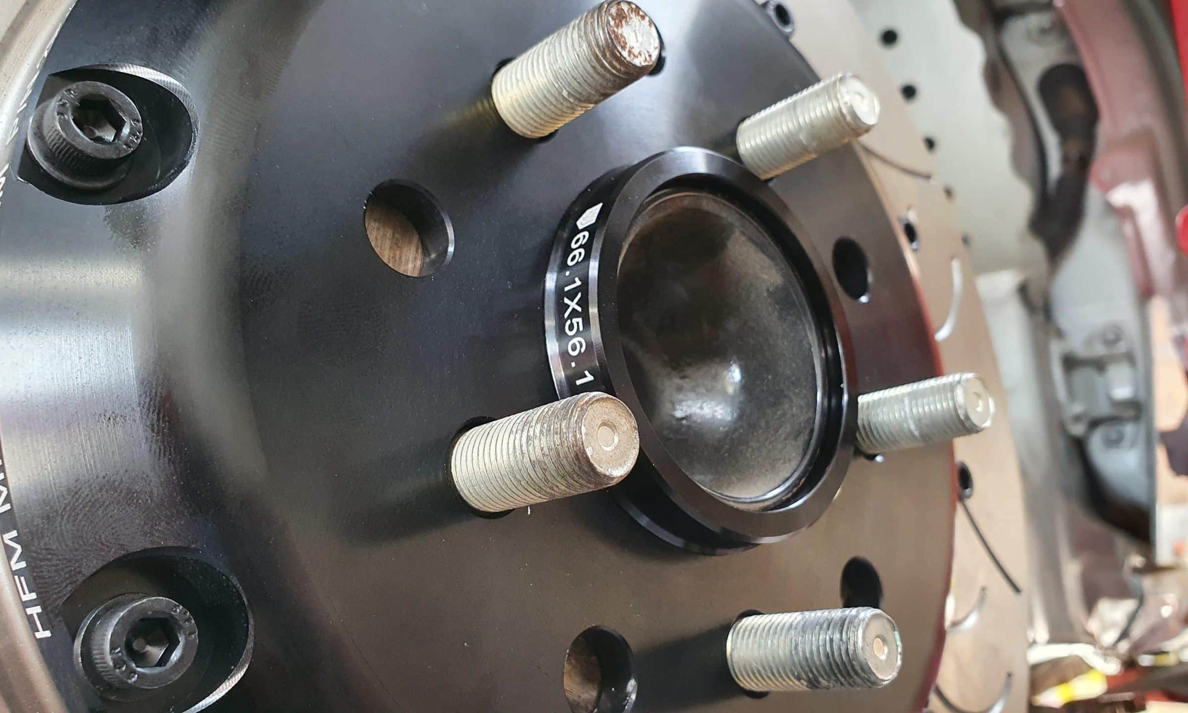aluminium hub rings (pair) suits: subaru brz zc6, toyota 86 zn6