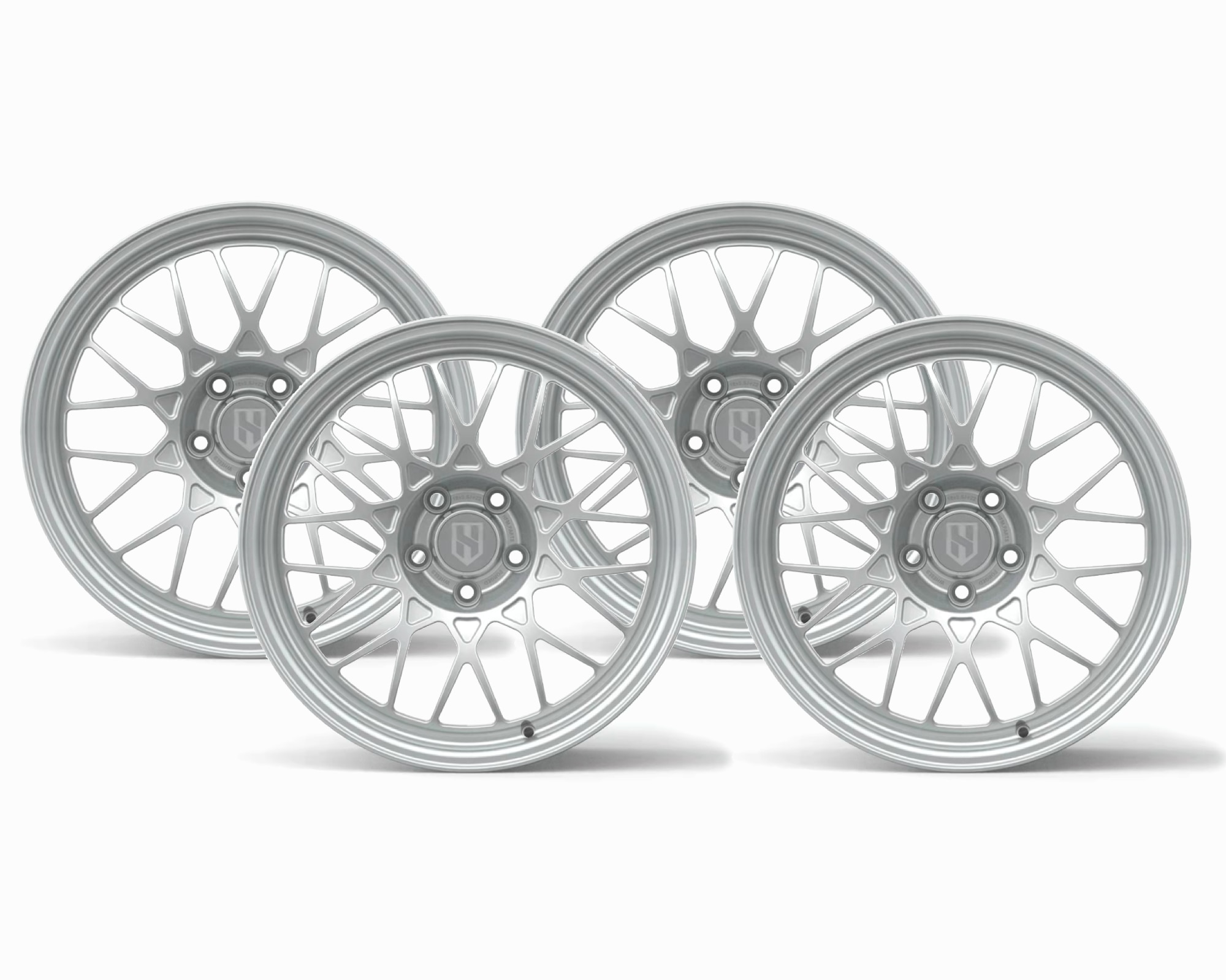 r32 gtr v spec styled monoblock forged wheels 18x9.5" (set of 4) limited run