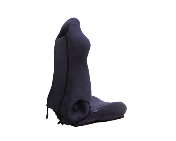 front & rear seat cover set (blue/gray) suits: r32 gtr
