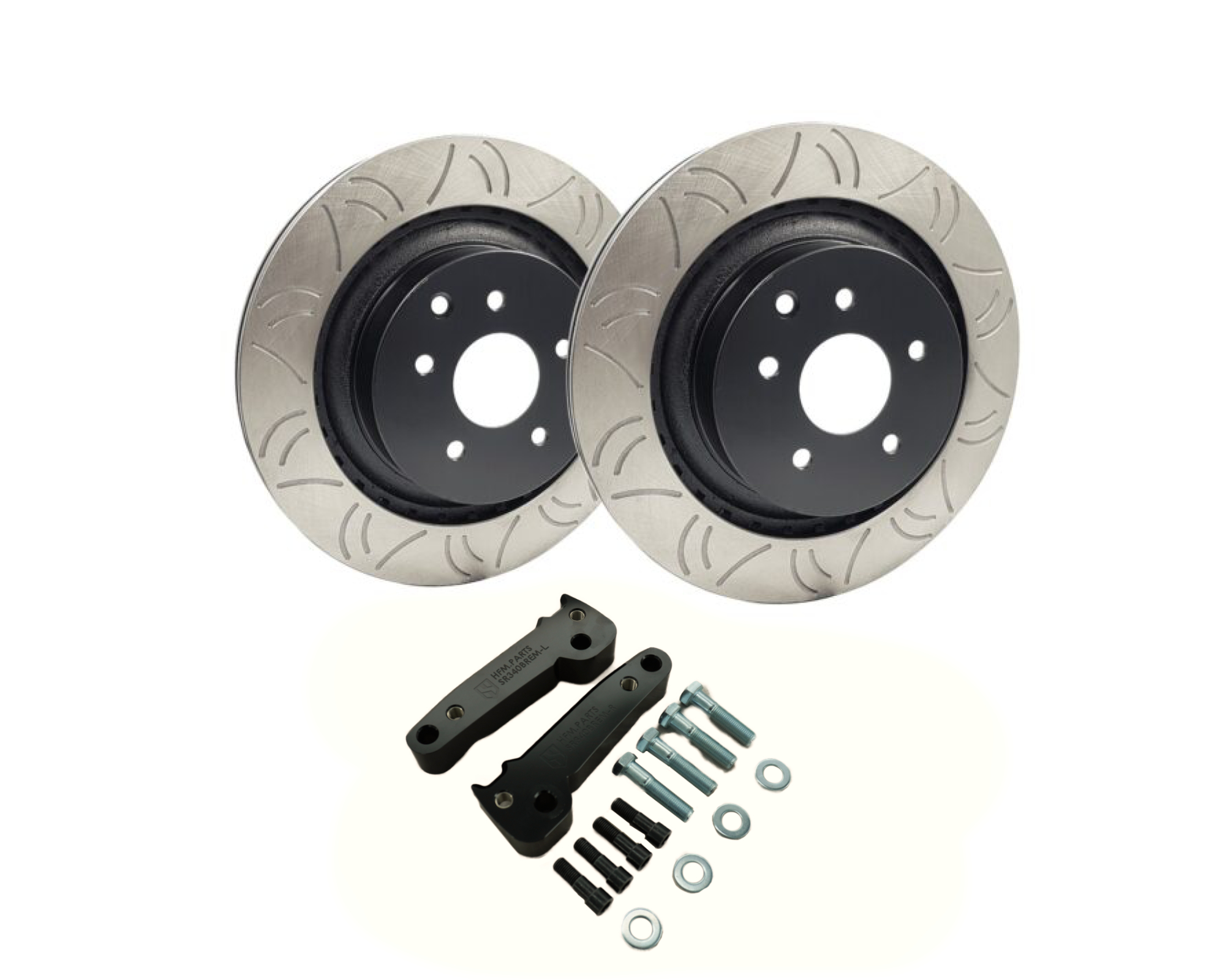 340mm rear brake upgrade kit s/r chassis