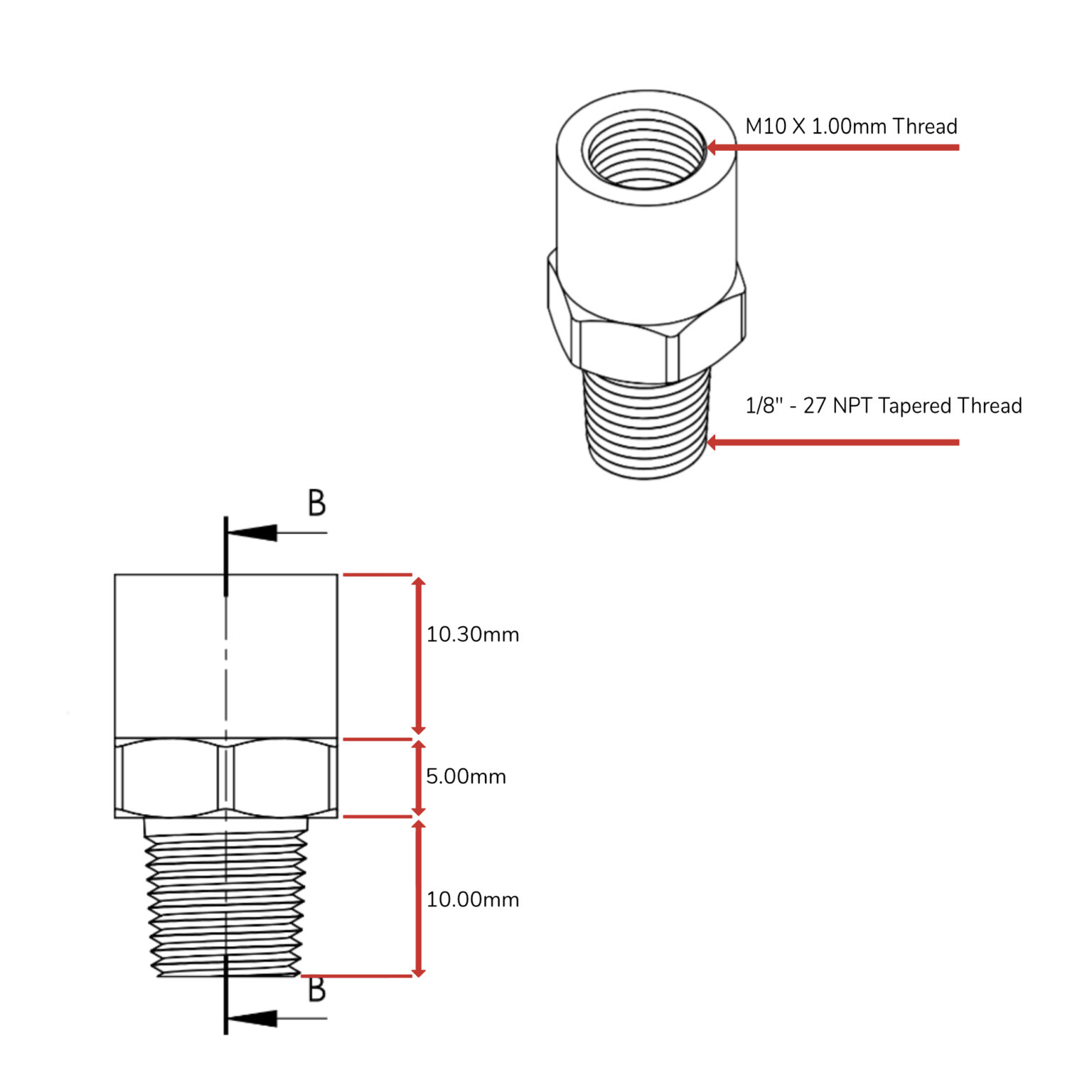 wilwood caliper conversion brake fitting