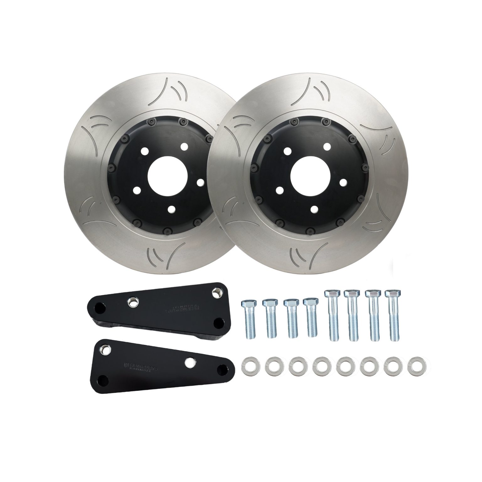 354mm front two piece rotor kit for s/r chassis with kia stinger brembo calipers