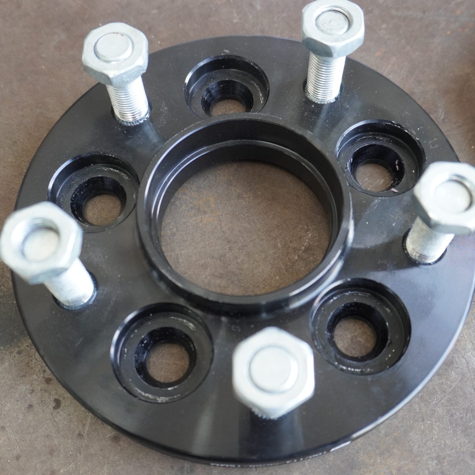 hub centric conversion billet wheel spacers 5x100 pcd 56.1 hub to 5x114.3 pcd 66.1 (0011)