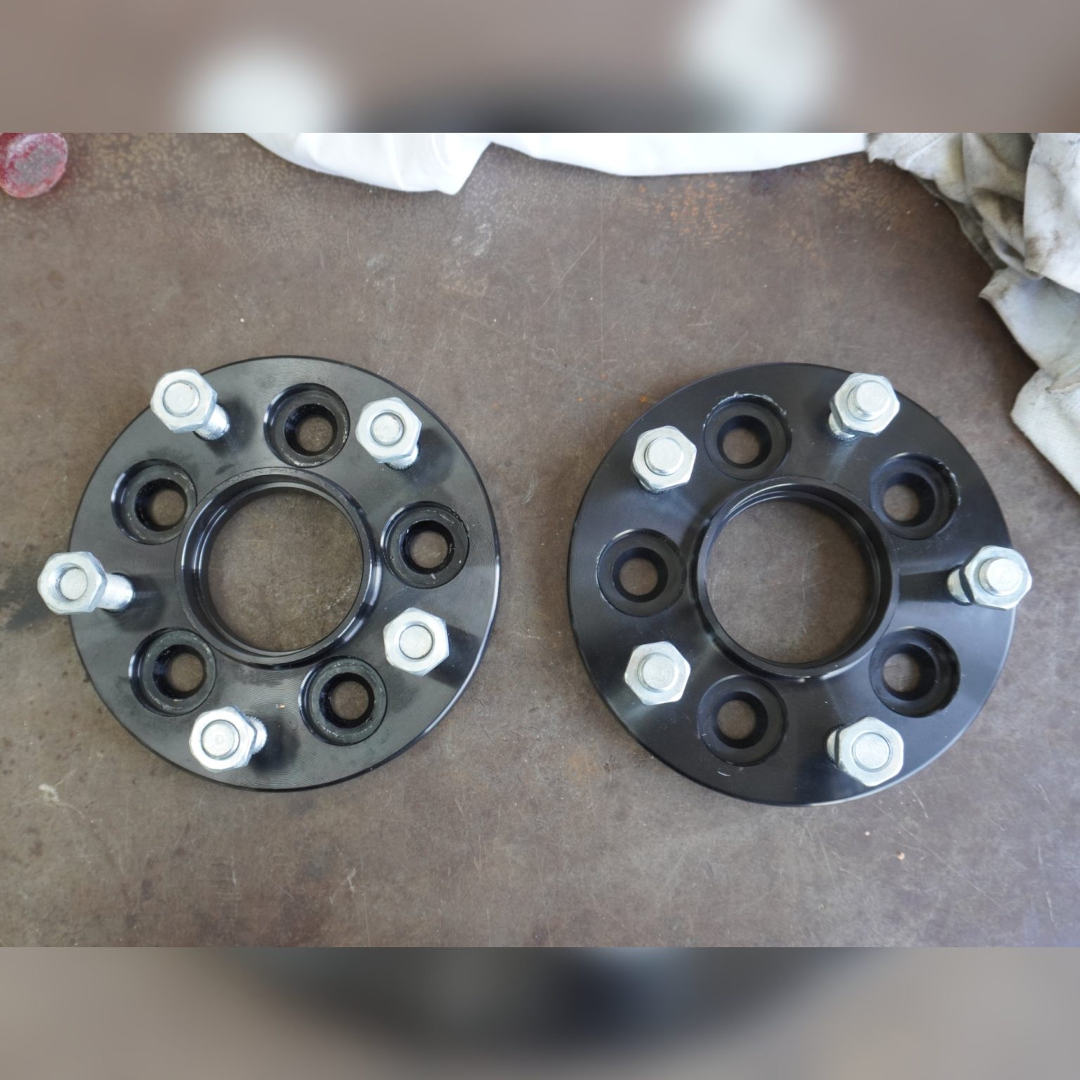 hub centric conversion billet wheel spacers 5x100 pcd 56.1 hub to 5x114.3 pcd 66.1 (0011)
