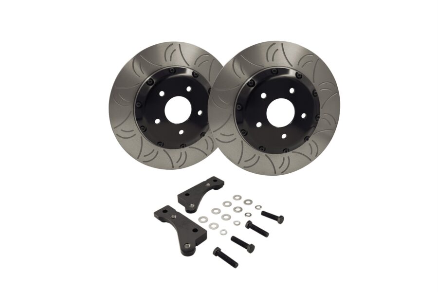 324mm front brake upgrade kit suits: s13, s14, s15, r32 gts t