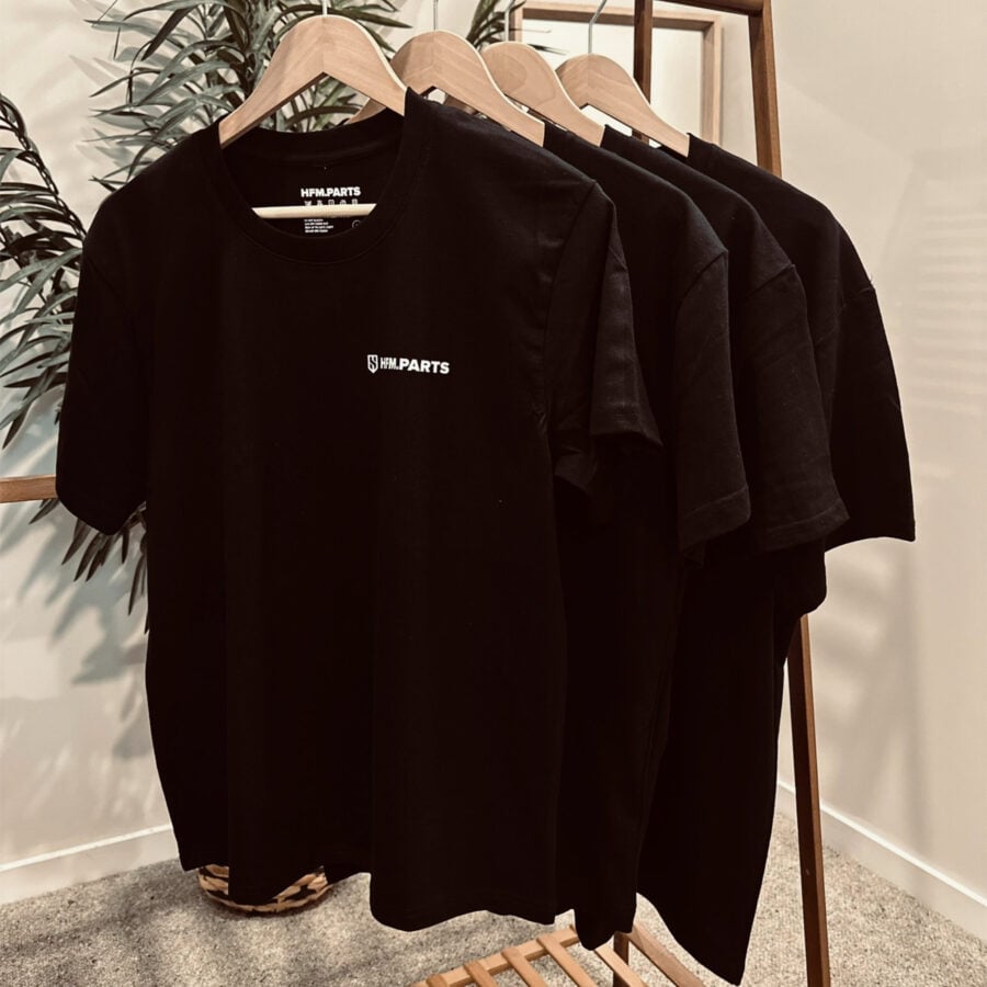 hfm.parts cotton crew neck tees