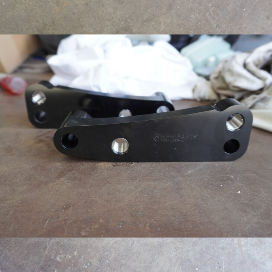 354mm front caliper adapter brackets (z33ake354)