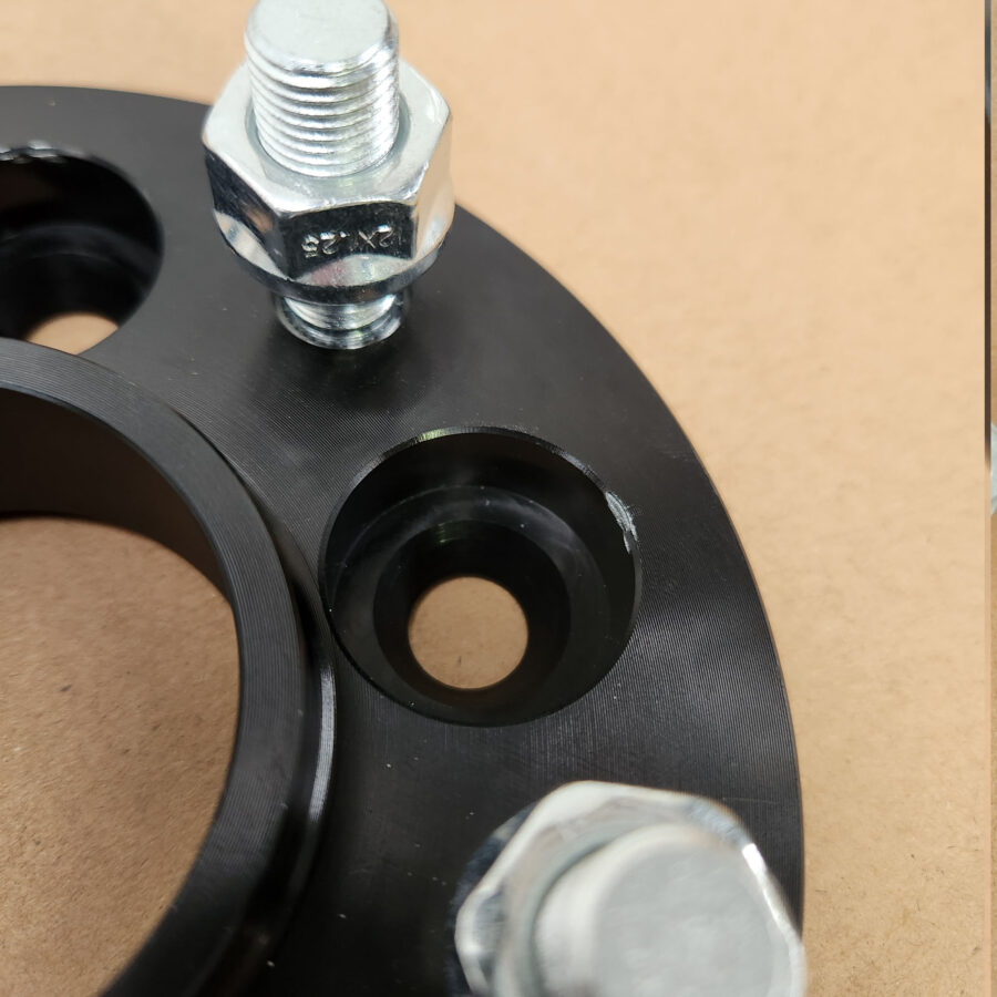scratch & save wheel spacers 5x100 pcd 56.1 hub to 5x114.3 pcd 66.1 (pair)