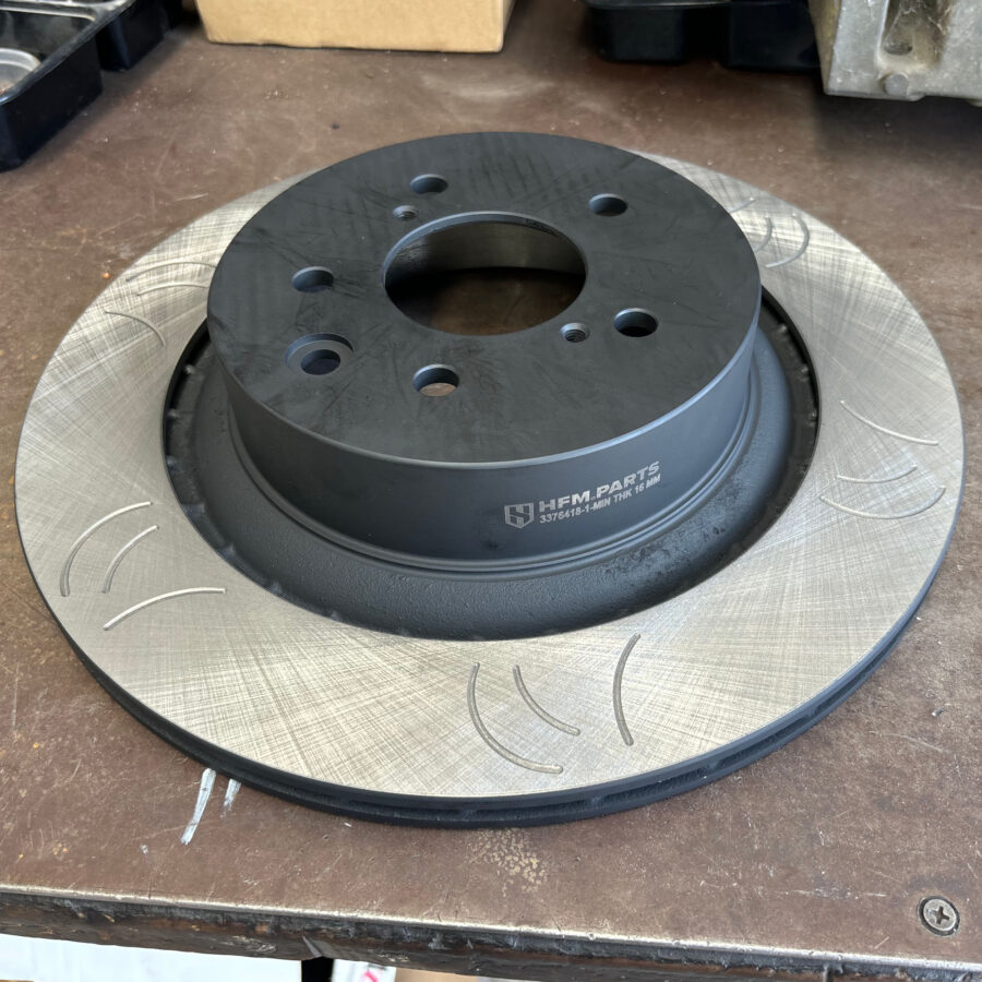 337mm v2 rear rotors suits: r32, r33, r34