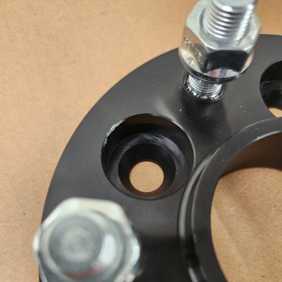 scratch & save wheel spacers 5x100 pcd 56.1 hub to 5x114.3 pcd 66.1 (pair)