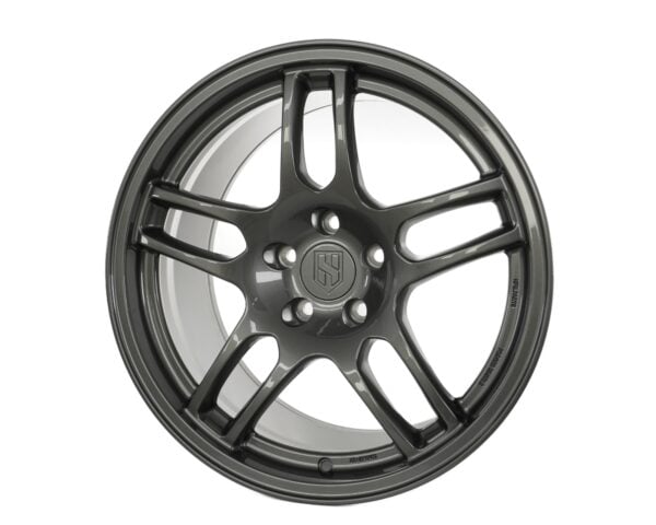 r33 gtr styled forged wheel gunmetal