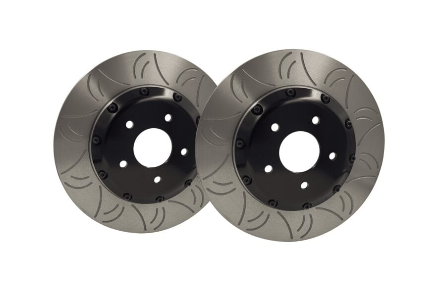 324mm front two piece rotors suits: 350z z33, skyline v35