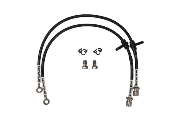 front braided brake lines for subaru brz, toyota 86