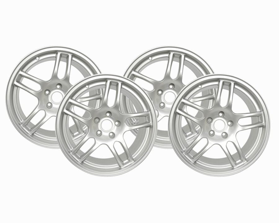 r33 gtr styled monoblock forged wheels 18x9" (set of 4) limited run