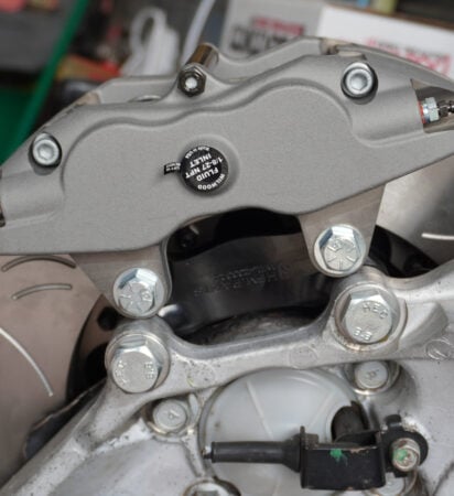 wil z33324 k caliper intsalled