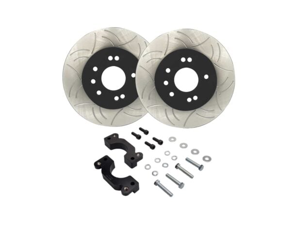 300mm rear brake upgrade kit suits: s13, s14, s15