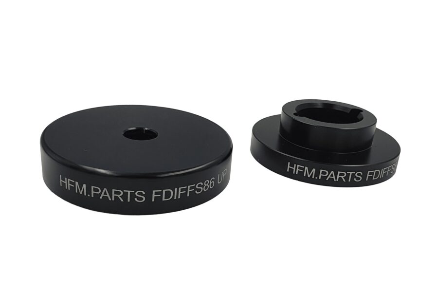 semi rigid aluminium differential spacers suits: subaru brz zc6, toyota 86 zn6