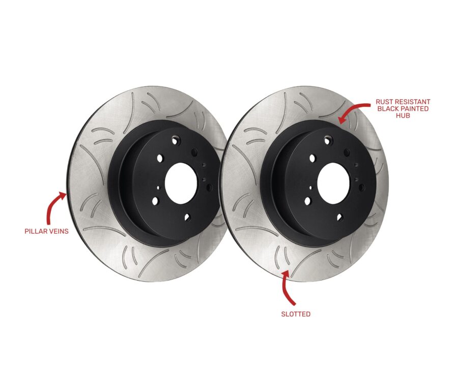 337mm rear rotors suits: r32, r33, r34