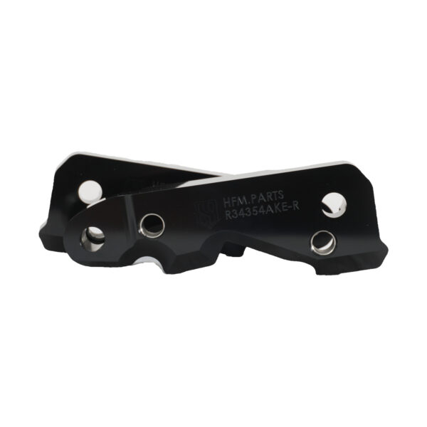 354mm front rotor caliper adaptor brackets: r34 gtt, r33 gtst akebono caliper