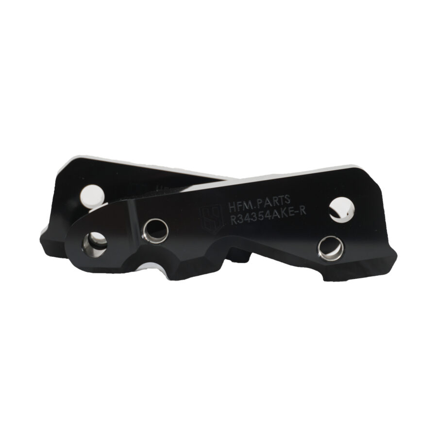 354mm front rotor caliper adaptor brackets: r34 gtt, r33 gtst akebono caliper