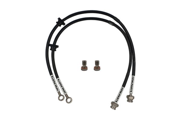 front hard line delete braided brake lines suits: s13, s14, s15