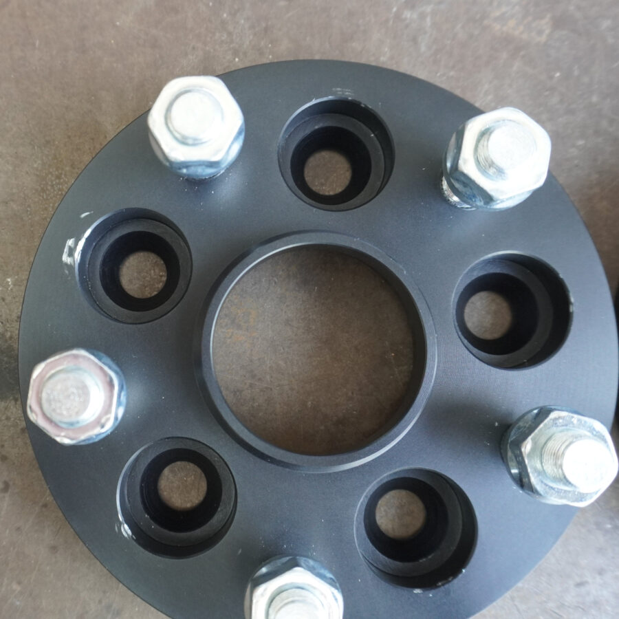 hub centric conversion billet wheel spacers 5x100 pcd 56.1 hub to 5x114.3 pcd 56.1 hub (0008)