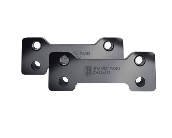 324mm rotor caliper adapter brackets suits: s13, s14, s15, r32 gts t