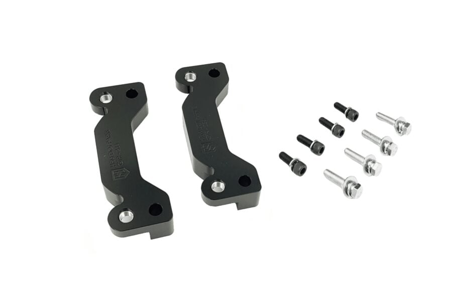 340mm rear rotor caliper adapter bracket r33 gtr brembo