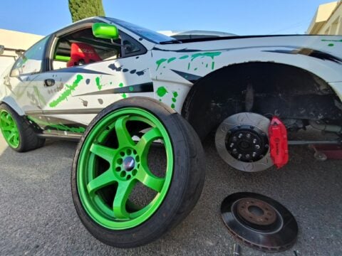 324mm front two piece brake upgrade kit suits: r32 gtr