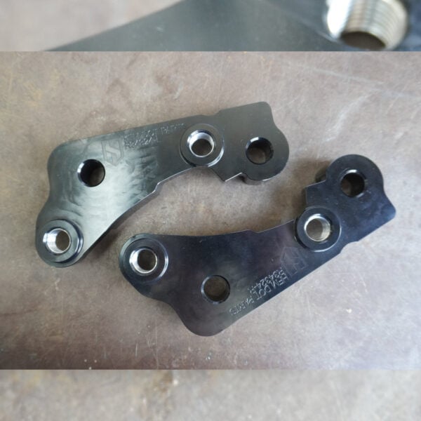 324mm front rotor caliper adaptor brackets (rs34324)