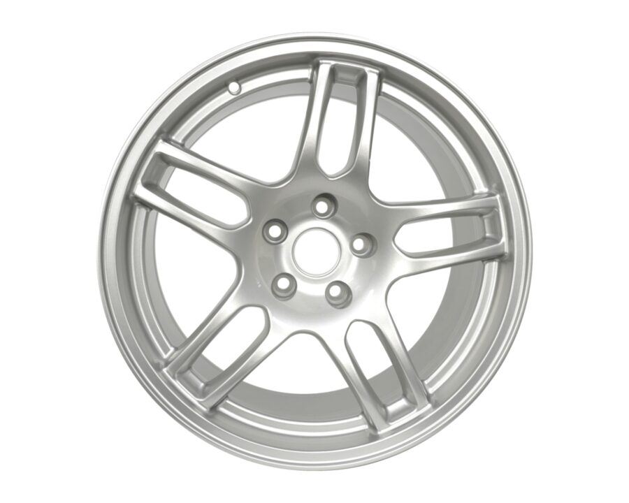 r33 gtr styled forged wheel silver