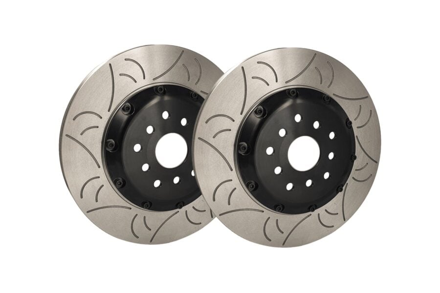 326mm two piece front rotors suits: subaru brz zc6 + wrx, impreza, forester, legacy, liberty (superseeded)