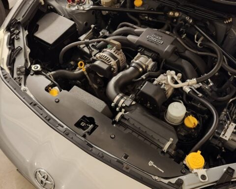 aluminium cooling panel suits: subaru brz zc6, toyota 86 zn6