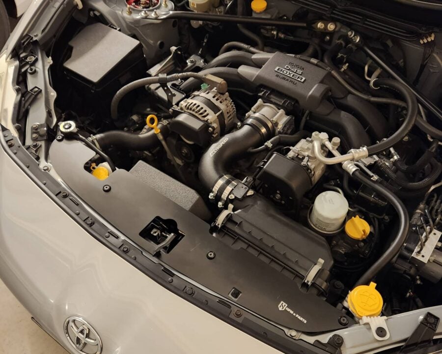 aluminium cooling panel suits: subaru brz zc6, toyota 86 zn6