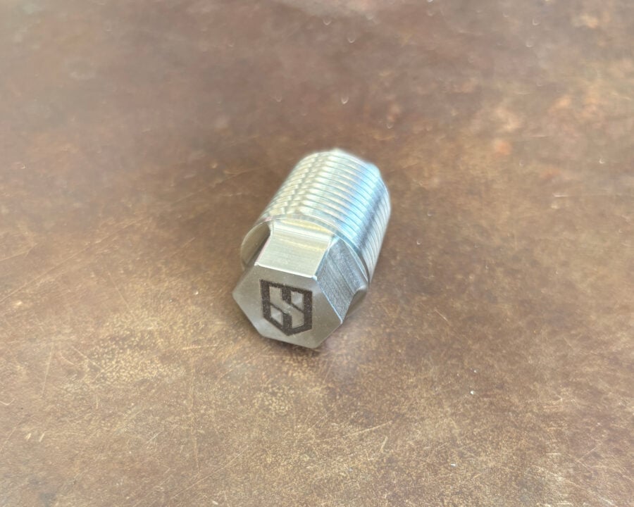 stainless steel gearbox fill plug to suit mazda mx 5
