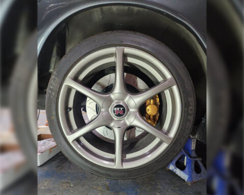 340mm rear brake upgrade kit s/r chassis