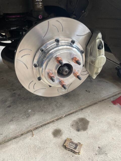 350mm rear two piece rotors for 370z (intro price)